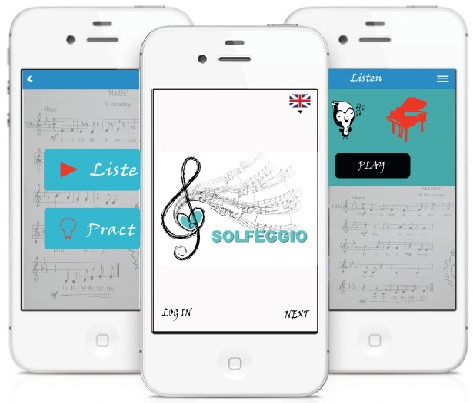 Mobile application iSolfeggio